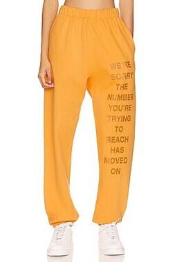 Boys Lie 1-800 Remix Pants in Yellow Size L